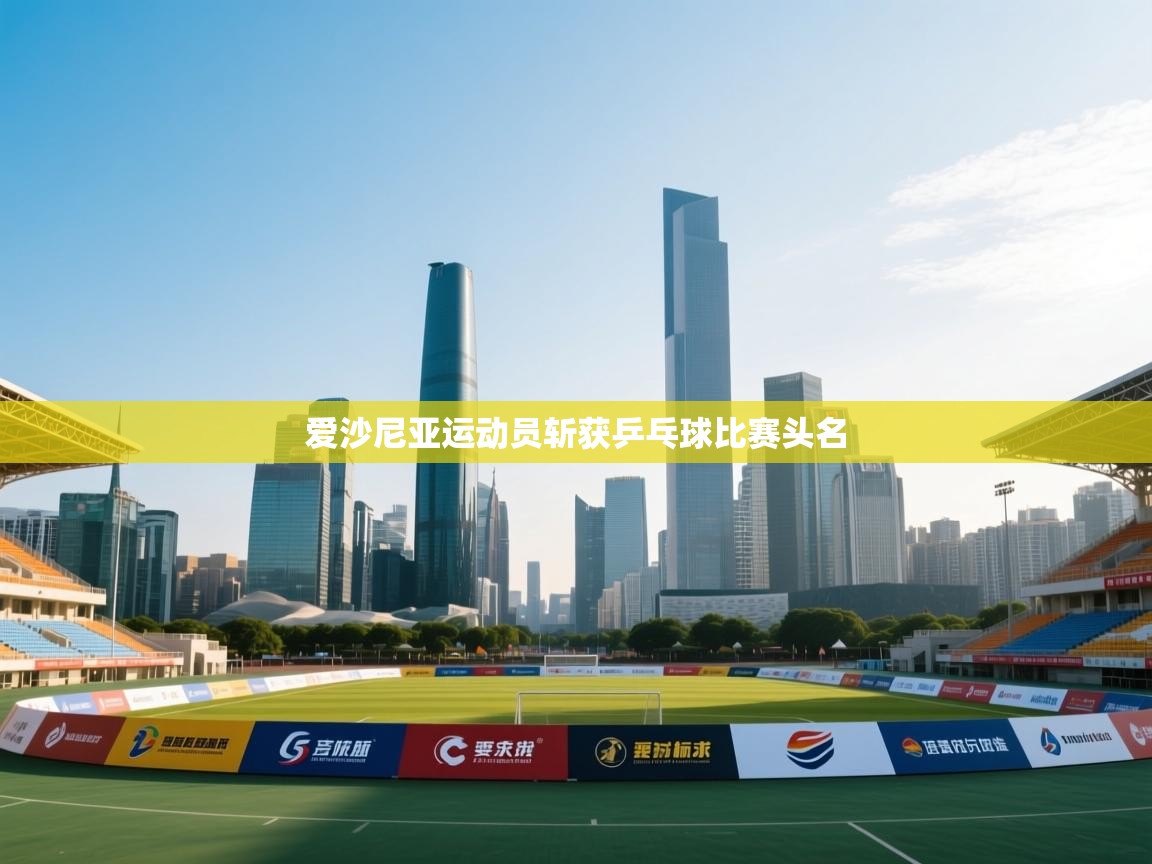 爱沙尼亚运动员斩获乒乓球比赛头名  第1张